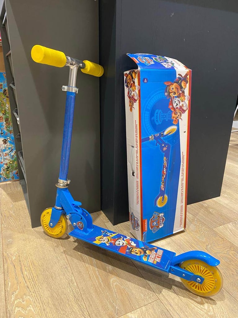 Kids 2 wheeled scooter "Paw Patrol" 3+
