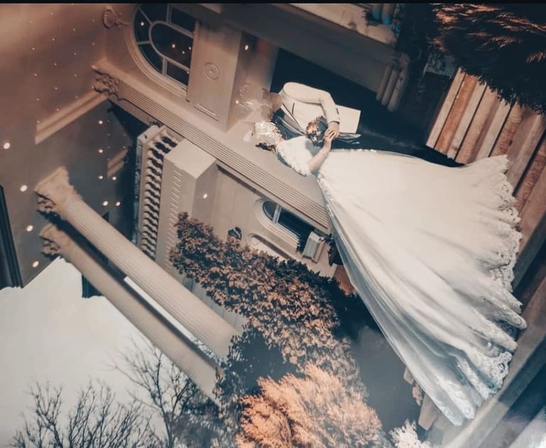 image for  Wedding Dress with Elegant lace 