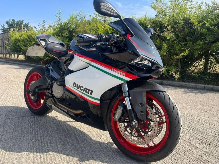 2014 64 DUCATI 899 PANIGALE SPORTS SUERLEGGERA COLOURS NEW MOT HPI CLEAR