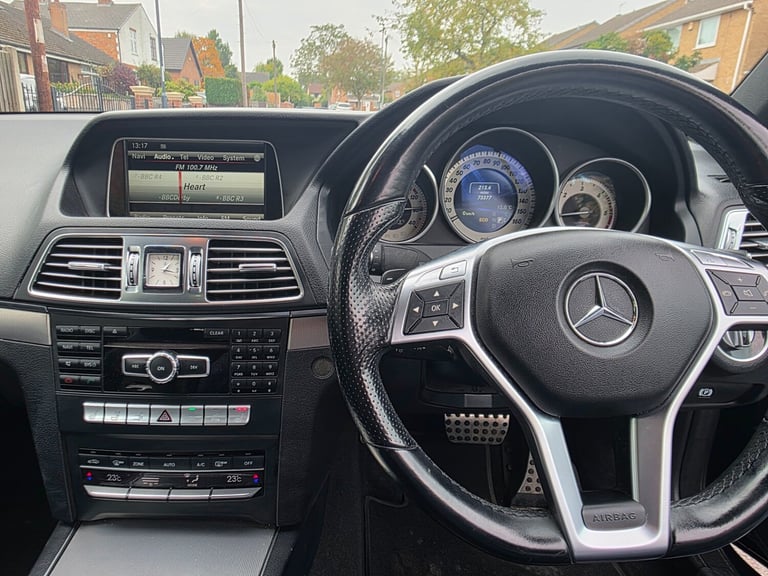 2014 Mercedes-Benz E Class E250 CDI AMG Sport 2dr 7G-Tronic CONVERTIBLE Diesel Automatic