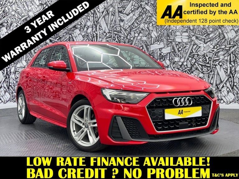 image for 2020 Audi A1 1.0 TFSI 30 S line Sportback 5dr Petrol Manual Euro 6 (s/s) (116 ps) Hatchback Petro...