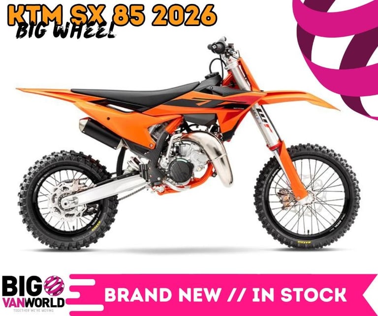 KTM SX 85 2026 - Big Wheel - BRAND NEW / PX Welcome / Nationwide Delivery