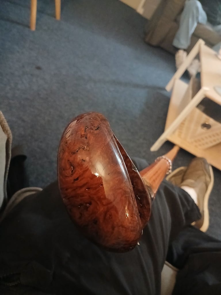 Handmade hardwood walking stick 