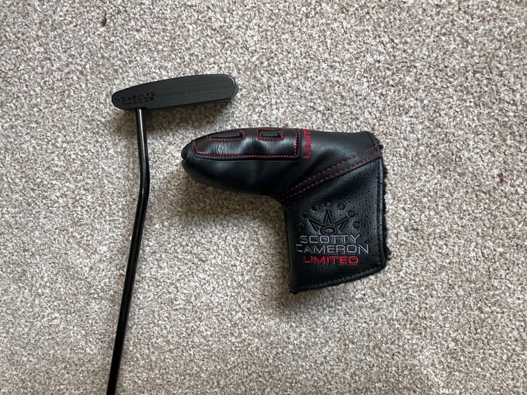 Scotty Cameron B3 triple black catalina putter