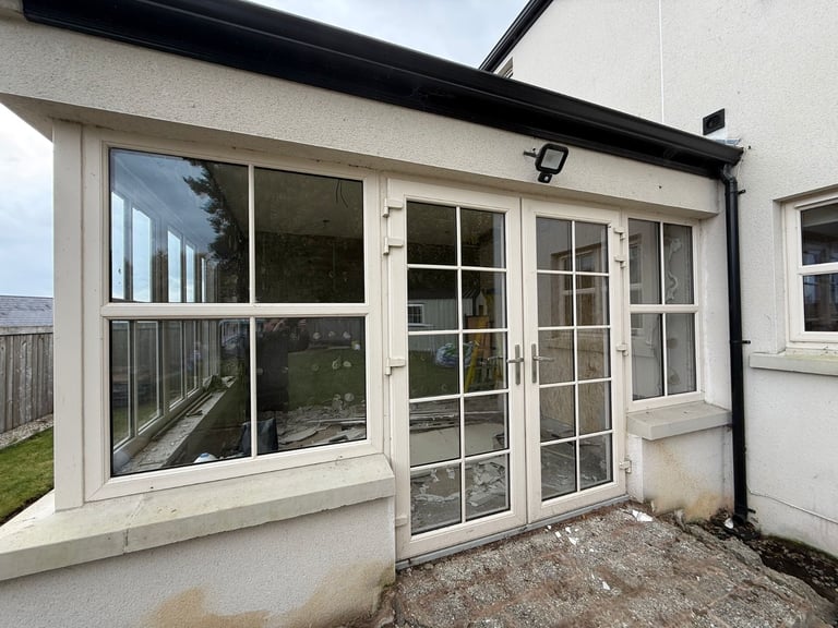 Conservatory UPVC windows and external doors