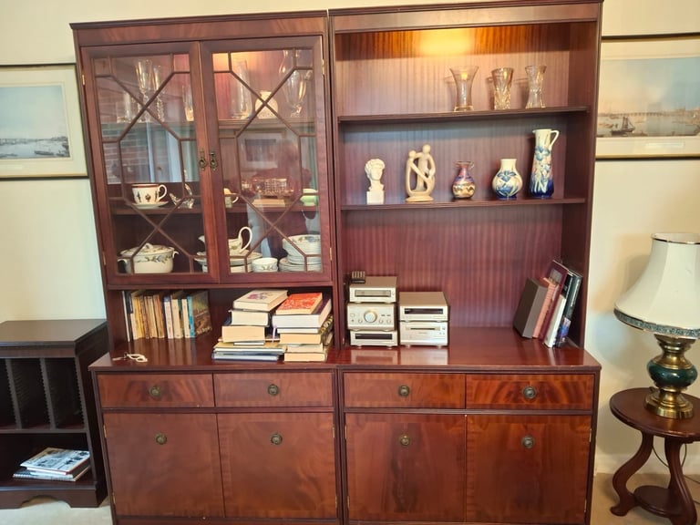 image for Mahogany Welsh dressers with lights