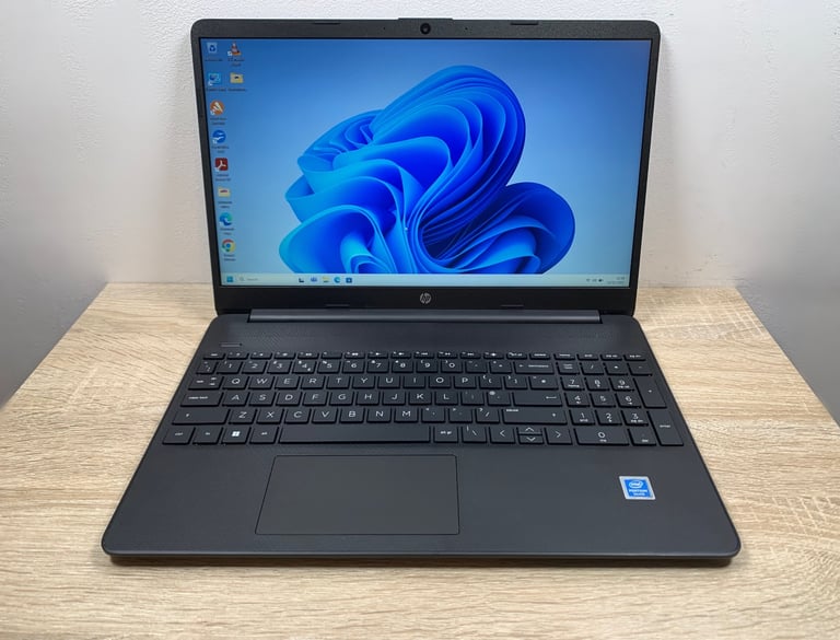 image for NEW! HP UltraFast 8GB 256GB SSD Slimline Full HD Laptop, Boxed, Windows 11,  Microsoft Office