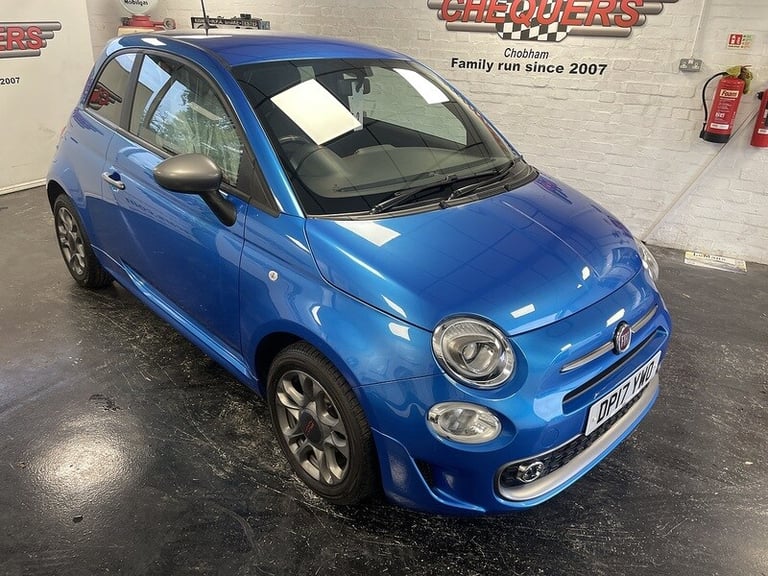 2017 Fiat 500 1.2 S 3dr HATCHBACK PETROL Manual