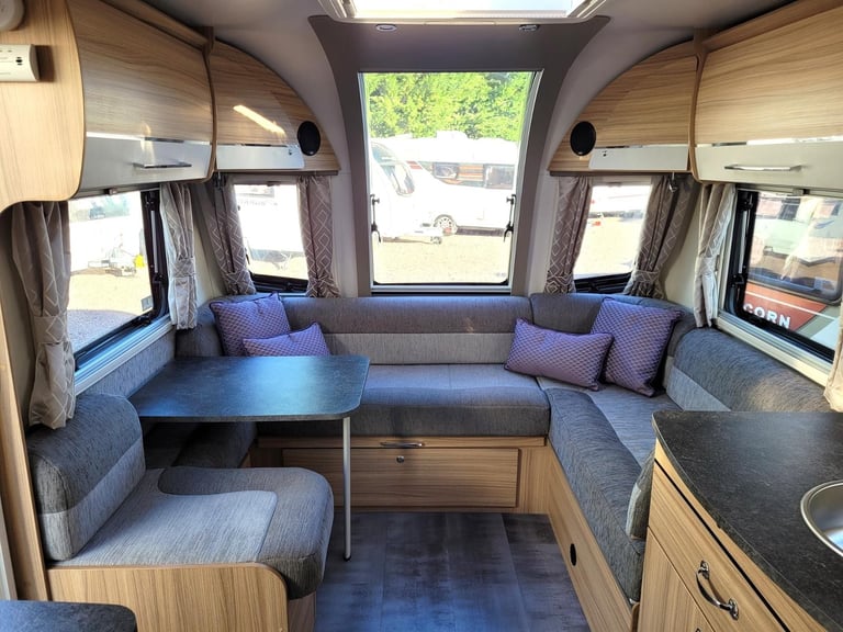 Bailey Pegasus Grande SE Brindisi 2023 Single Axle 4 Berth - 8FT Wide, Fixed Bed