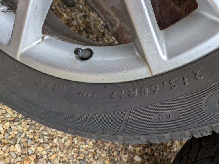 Audi Q3 Alloys with Winter Tyres