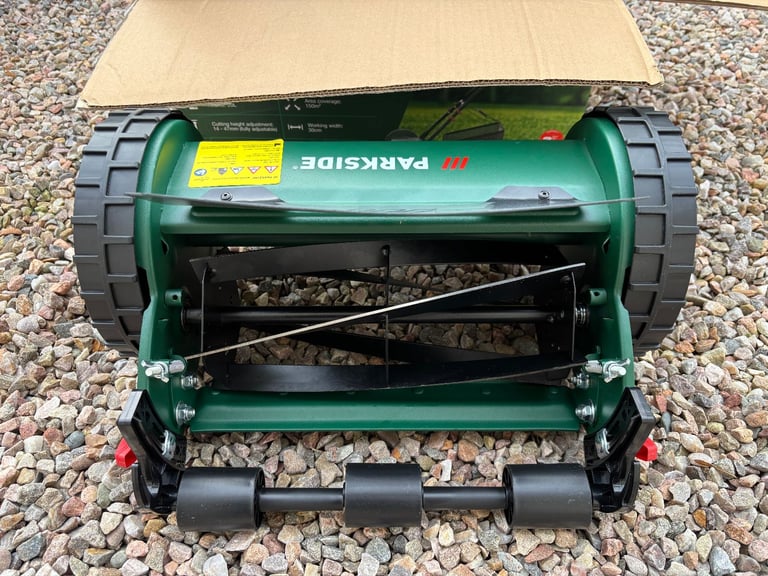 Parkside Manual Push Mower for upto 150m3