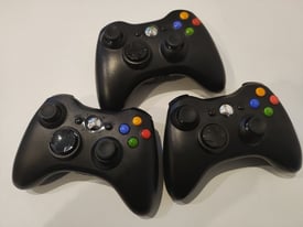 Xbox 360 Black Controllers * Faulty * Leeds LS17