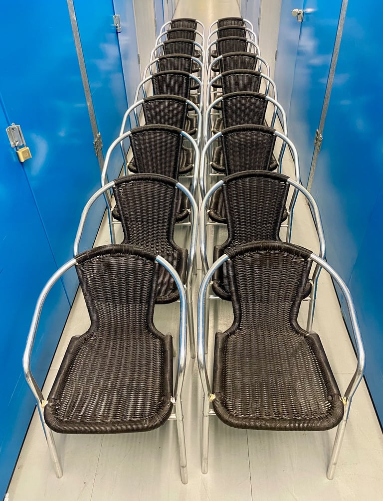 Garden Bistro Pub Set Table and Four Chairs