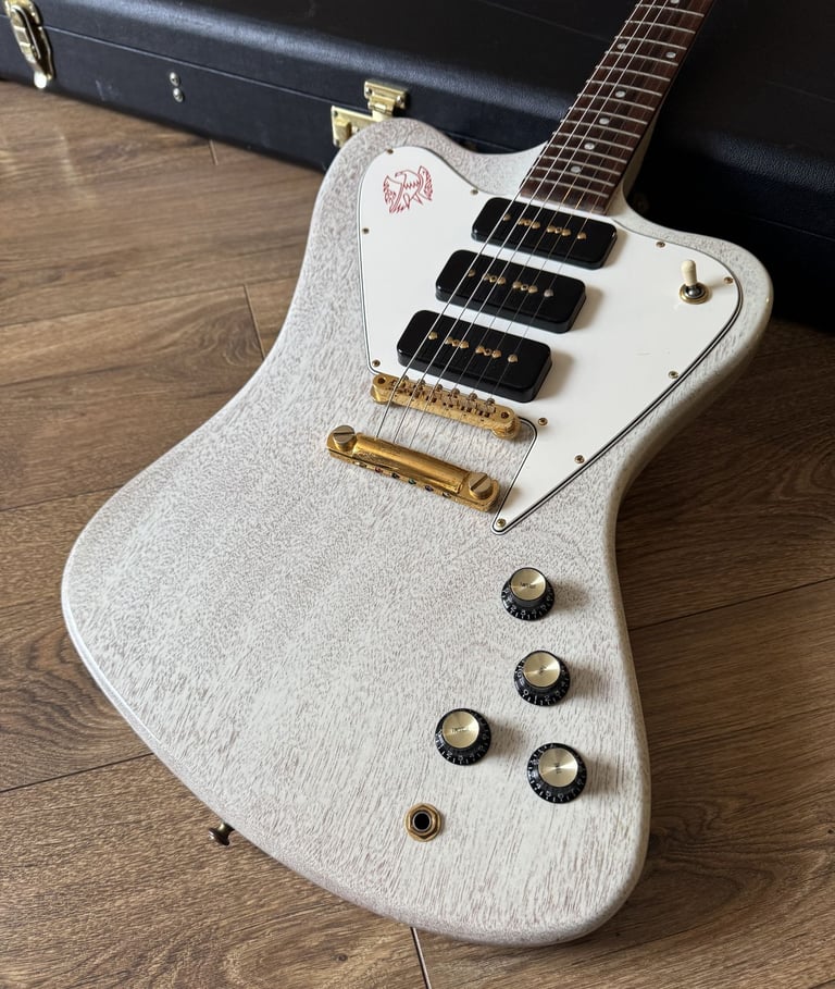 Gibson Custom Shop Firebird Non-Reversed P-90s TV White - Trades