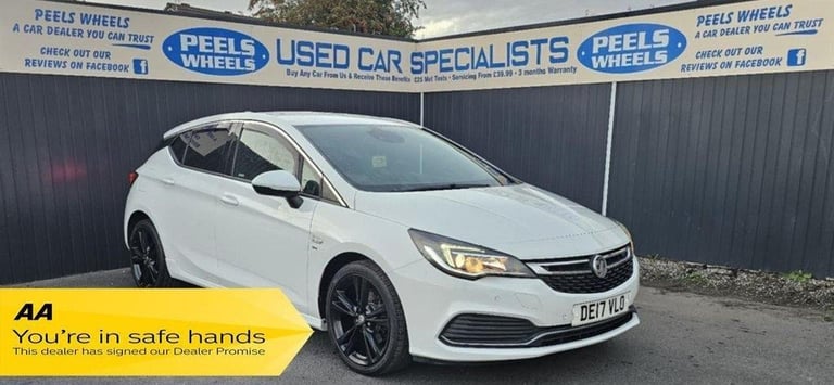 2017 17 VAUXHALL ASTRA 1.6I TURBO SRI VX LINE NAV HATCHBACK 5DR MANUAL