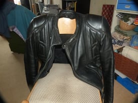 Leather Motorcycle jacket size 44