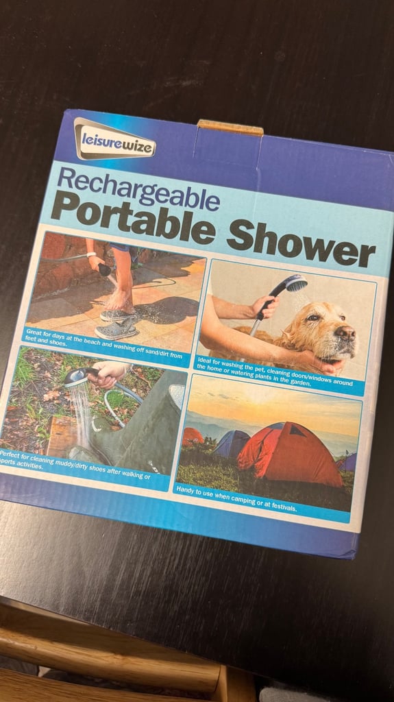 image for Rechargeable Portable Shower 