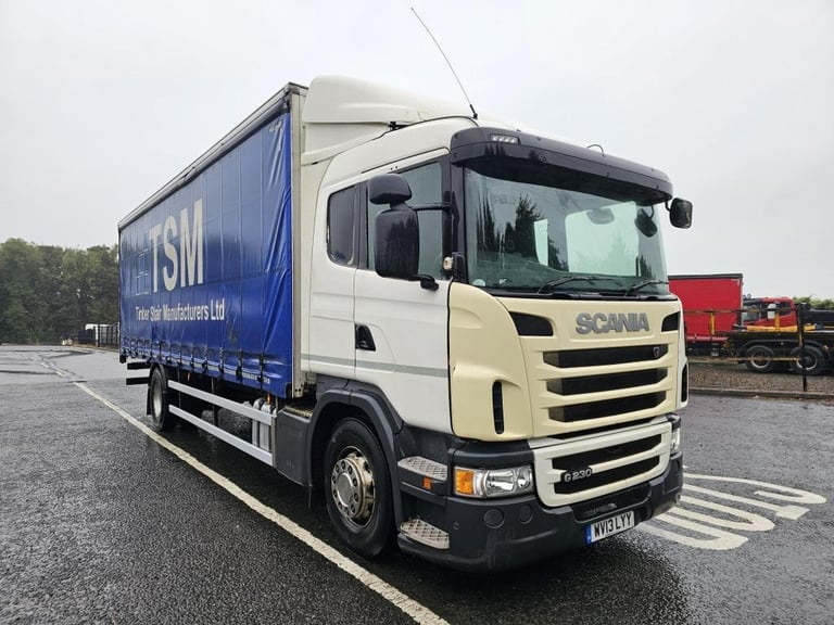 image for 2013 SCANIA G230 Sleeper Cab Curtainsider with 28Ft Body