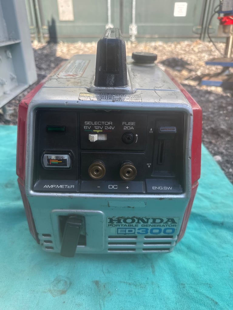 Honda ED 300 Portable Generator 6V 12V 24V