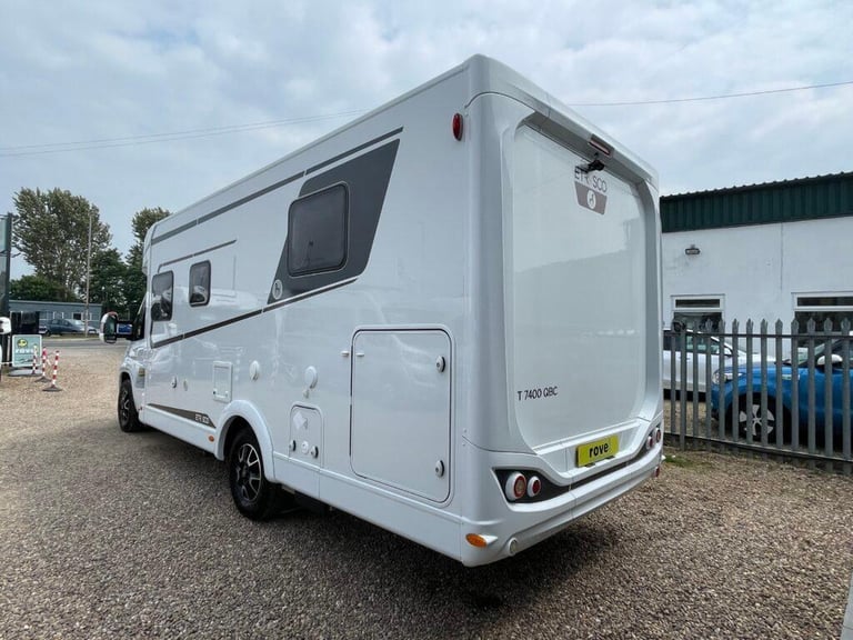 Estrusco T7400 QBC 4 berth 4 Belt Motorhome Rear garage 