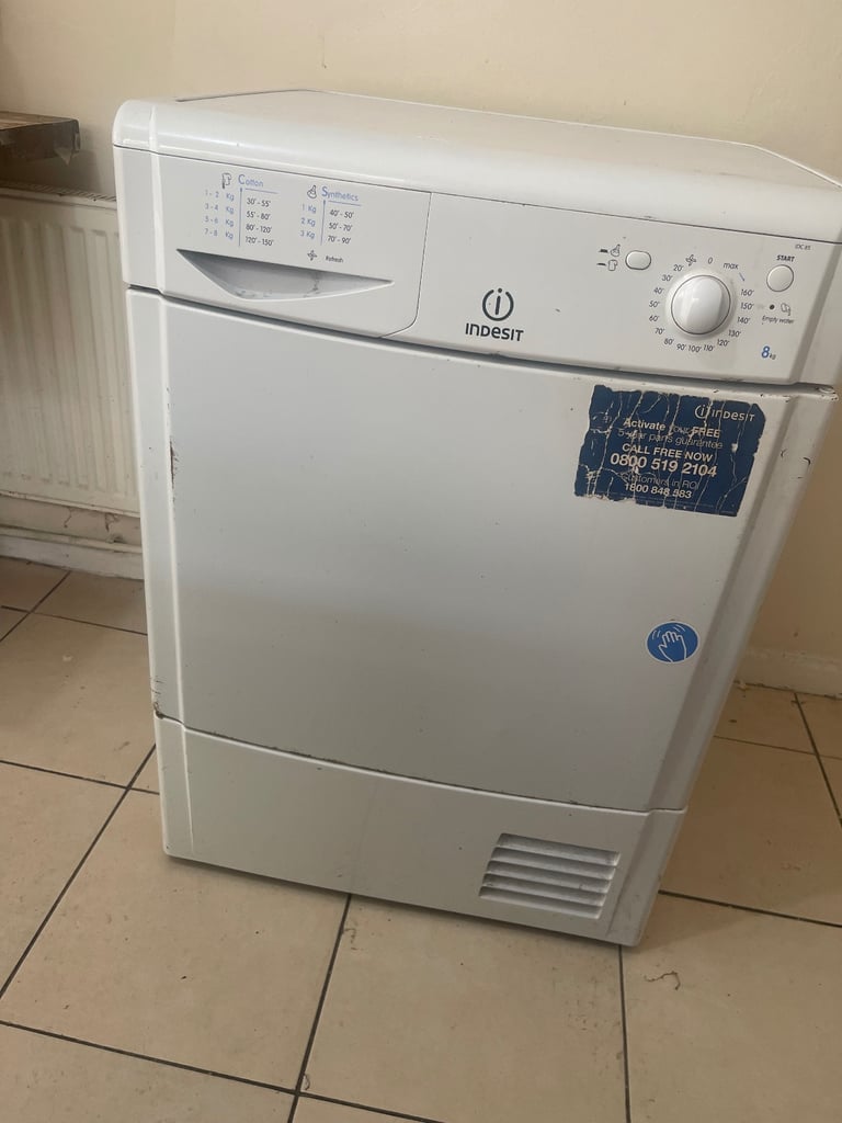 image for Indesit 8kg tumble dryer 