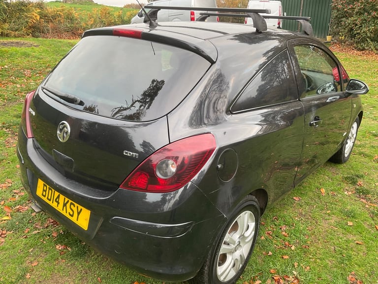 2014 Vauxhall Corsa 1.3 CDTi 16V 95ps Sportive Van CAR DERIVED VAN Diesel Manual