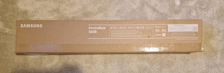 NEW/UNOPENED Samsung S60B Wireless Soundbar with Alexa & Dolby