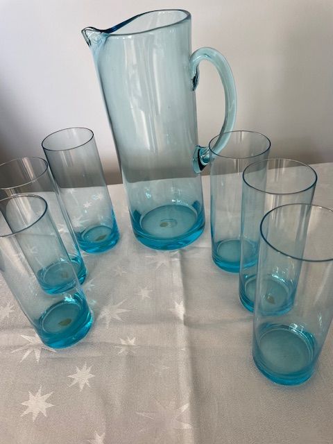 image for Beautiful sea blue water set.