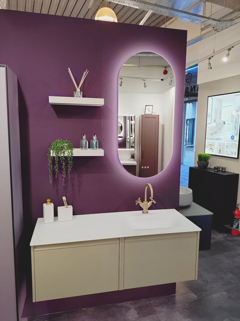 Dansani YOU! 120cm Vanity Set Light Green *Manufacturers Ex-display* RRP £5820