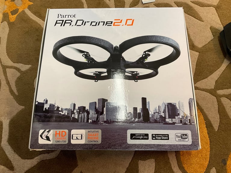 image for Drone Parrot Drone 2.0, HD video recording. Never been used