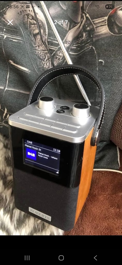 image for ROBERTS BLUTUNE T2 DAB/ DAB+/FM PORTABLE RADIO