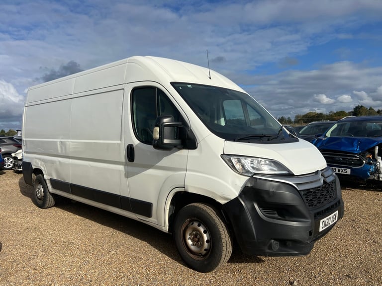 2020 CITROEN RELAY L3H2 ENTERPRISE PANEL VAN SALVAGE DAMAGED REPAIR CAT S EURO 6