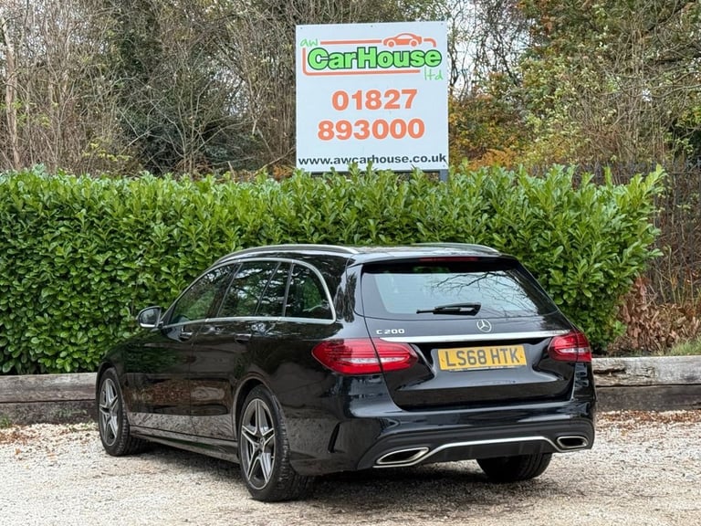 2018 68 MERCEDES-BENZ C-CLASS 1.5 C200 MHEV EQ BOOST AMG LINE ESTATE 5DR PETROL 