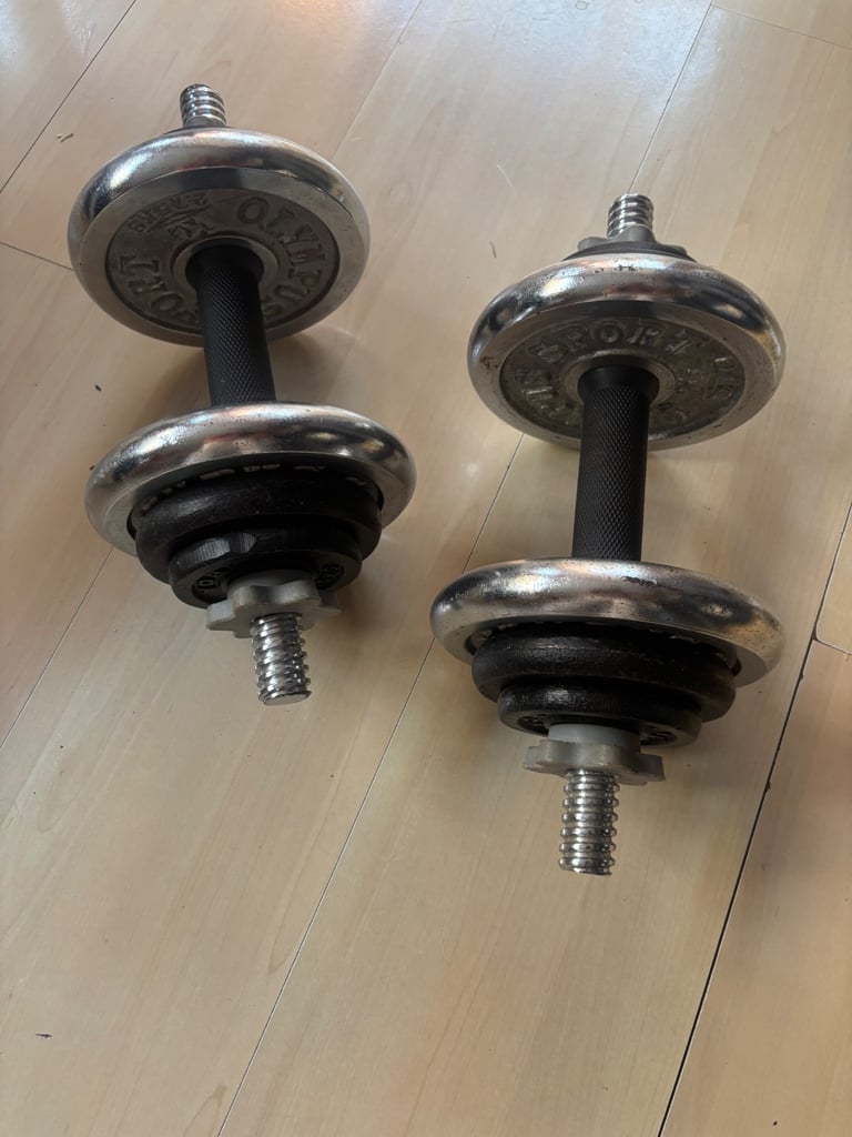 Home Gym Bundle – Bench, Weights, Dumbbells & EZ Curl Bar