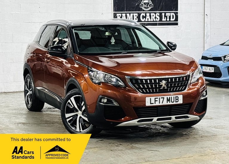 image for 2017 Peugeot 3008 1.6 BlueHDi Allure EAT Euro 6 (s/s) 5dr HATCHBACK Diesel Automatic