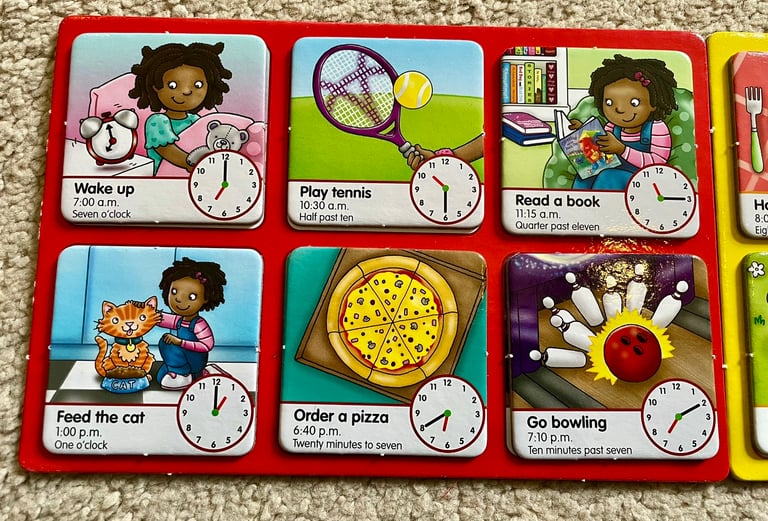 Oxford Toys “Tell the Time” board game