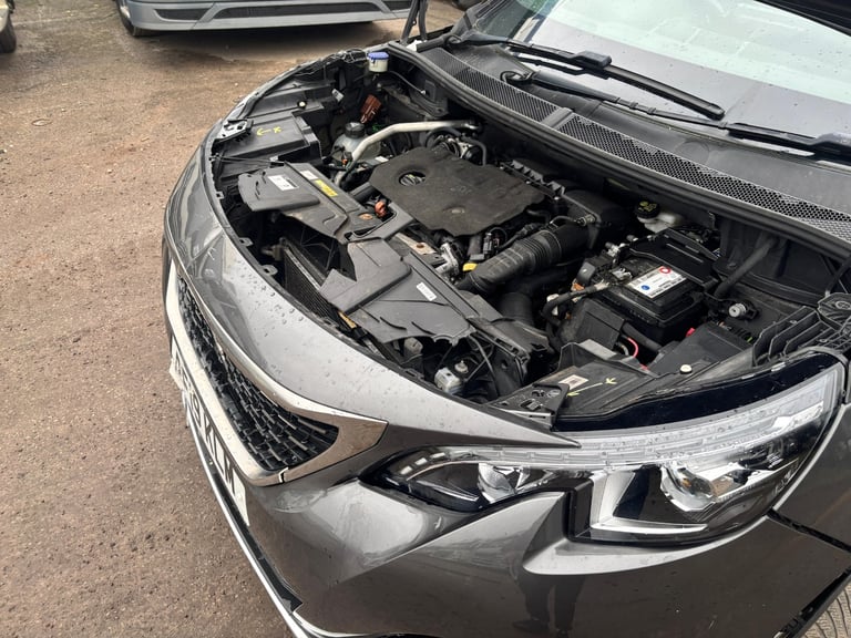 2019 PEUGEOT GT LINE PREMIUM B-HDI 1.5 DIESEL 7 SEATER SUV DAMAGED SALVAGE 