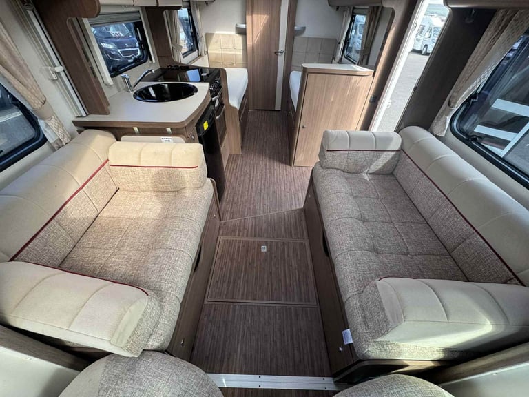 2018 ELDDIS MAJESTIC 285 4 BERTH FIXED BEDS MOTORHOME WITH ONLY 29K MILES ANDERSON MOTORHOME SALES