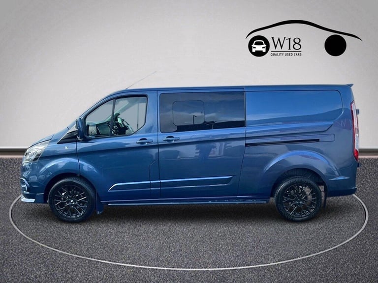 2022 Ford Transit Custom 2.0 300 EcoBlue Limited Crew Van Double Cab 5dr Diesel Manual L2 H1 Euro...
