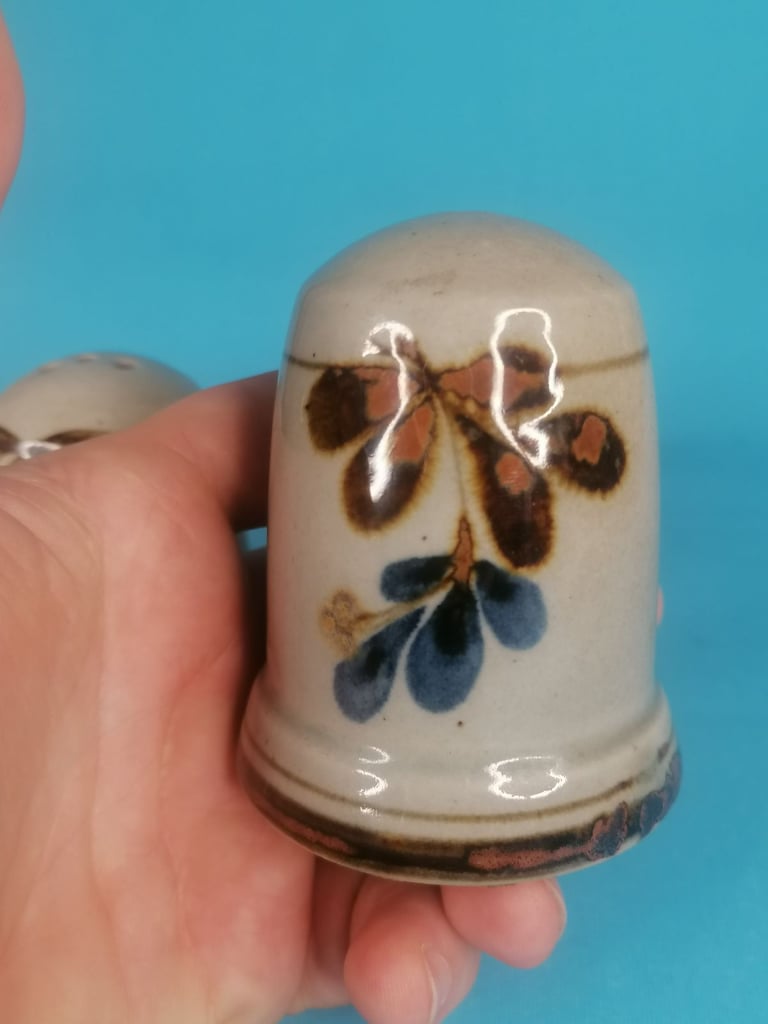 Very nice, Vintage Home Village salt&pepper shaker. As seen. 