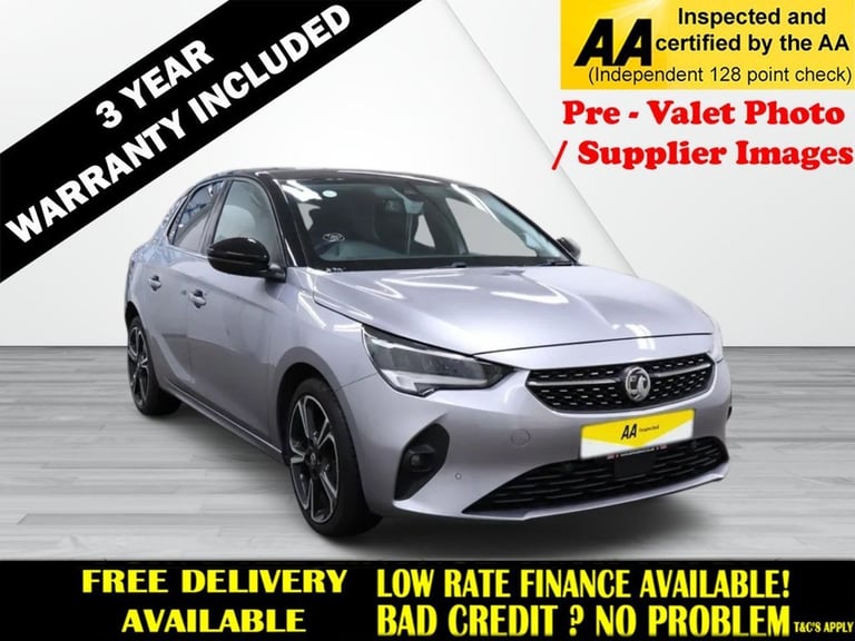 image for 2021 Vauxhall Corsa 1.2 Turbo Elite Nav Premium Hatchback 5dr Petrol Auto Euro 6 (s/s) (100 ps) H...