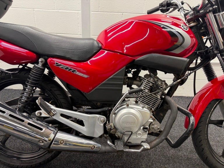 YAMAHA YBR125 - ONLY 7694 MILES! - LONG MOT - LEARNER BIKE 