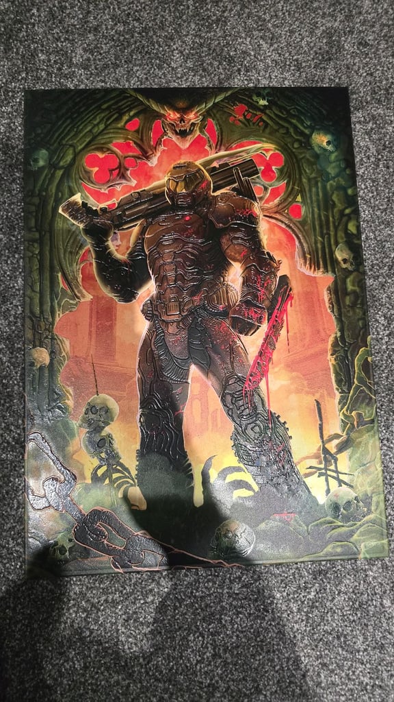 image for Displate Limited Edition - DOOM Has Arrived 618/1500