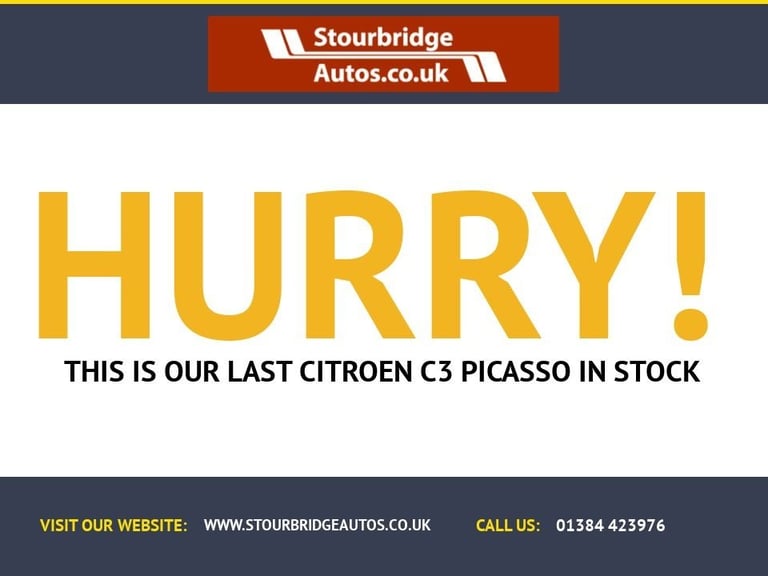 2012 Citroen C3 Picasso 1.6 VTi Exclusive MPV 5dr Petrol EGS6 Euro 5 (120 ps) MPV Petrol Automatic