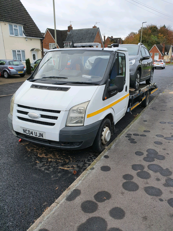 Ford transit recovery truck ready to work