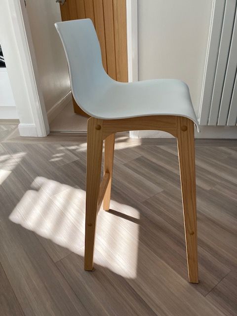 oak wooden frame bar stools  NEW never used  £130 for three big saving on new cost new £130 each 