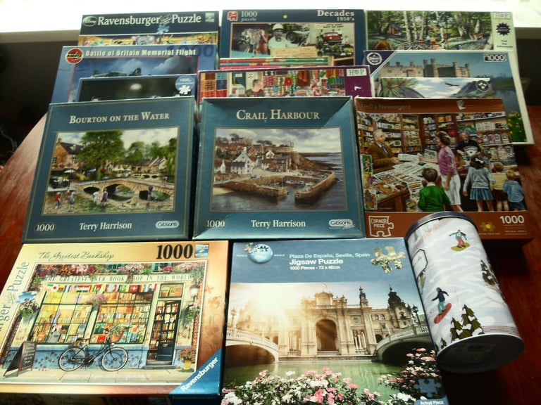 15 x 1000 pieces Jigsaw Puzzles 