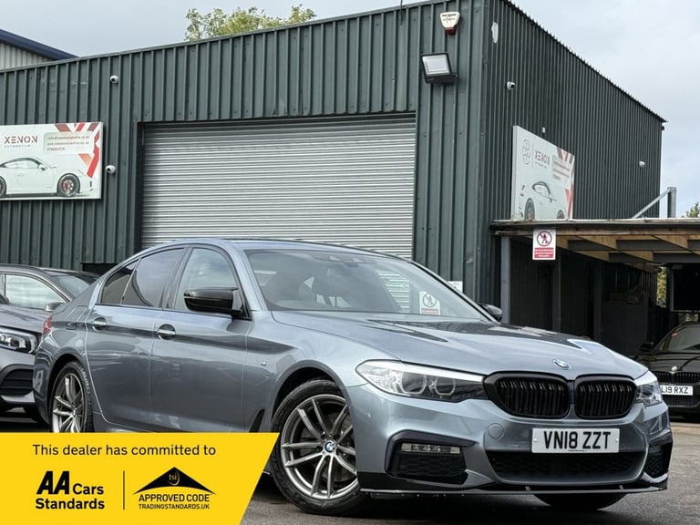 image for 2018 BMW 5 Series 2.0 520i GPF M Sport Saloon 4dr Petrol Auto Euro 6 (s/s) (184 ps) Saloon Petrol...