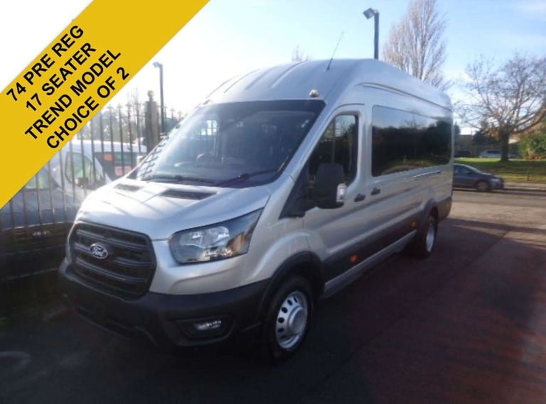 2024 Ford Transit 2.0 460 ECOBLUE TREND MINIBUS DIESEL MANUAL RWD DRW L4 EURO 6 17 SEATER 130 Min...