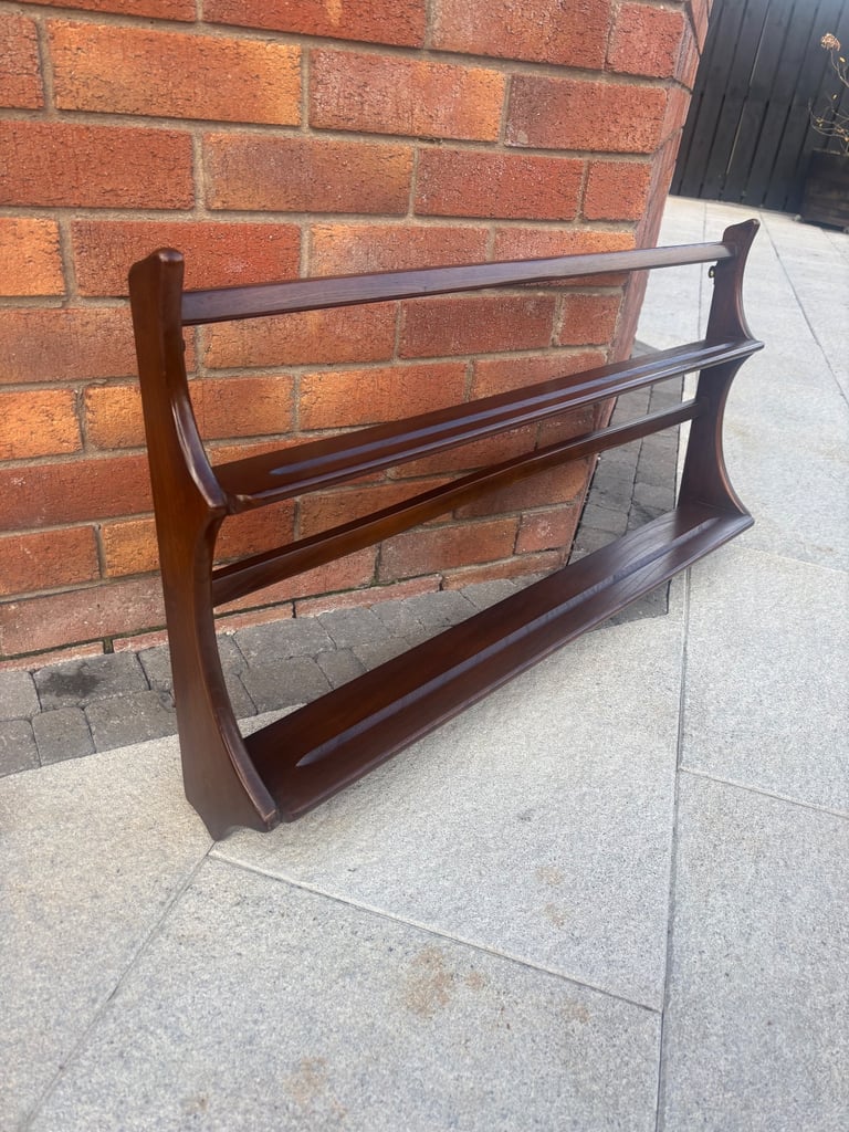 image for Ercol mid century plate rack 